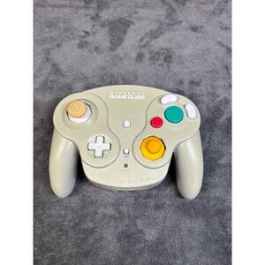 Nintendo GameCube WaveBird DOL-004 Wireless Gray Controller For Parts/Repair